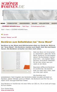 Beitrag Schöner Wohnen