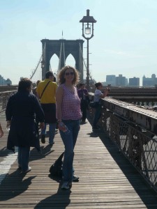 Just do it. Gefühlt sind wir sechs Marathons in NY gegangen. Brooklyn Bridge.