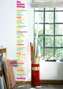 Spartipp Nr. 3: Unsere edle anna wand® Bordüre mit vielen guten Absichten und Ideen für mehr als einen ganzen Monat.