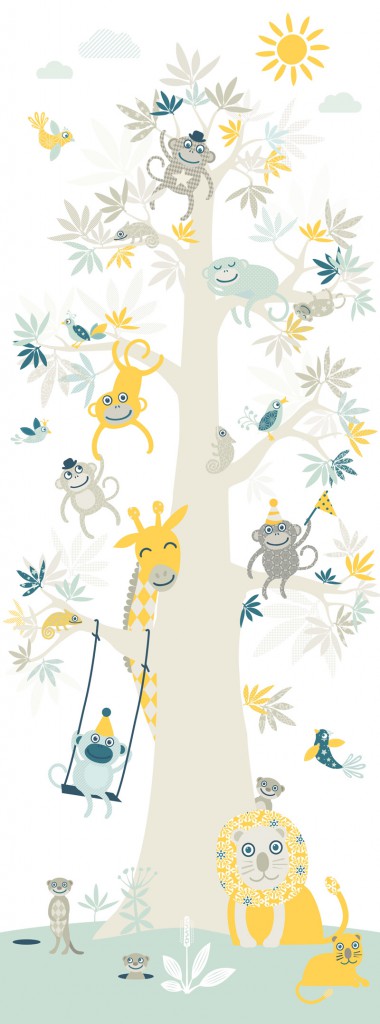 Tapetenbaum_Wandsticker_selbstklebend_Tapete_Dschungel_anna_wand_