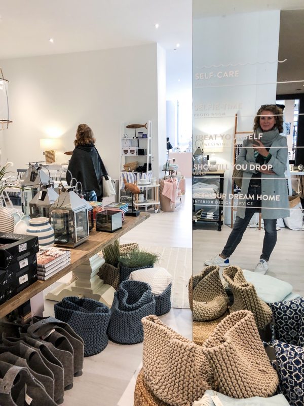 Am neuen Wall bin ich heute ganz in Westwing – statt wie sonst IMMER in Prade, Gucci, Chanel ;oD