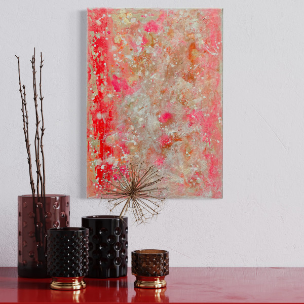 Cosmic Confusion – Acryl auf Leinwand 29,7 x 42 cm UNIKAT