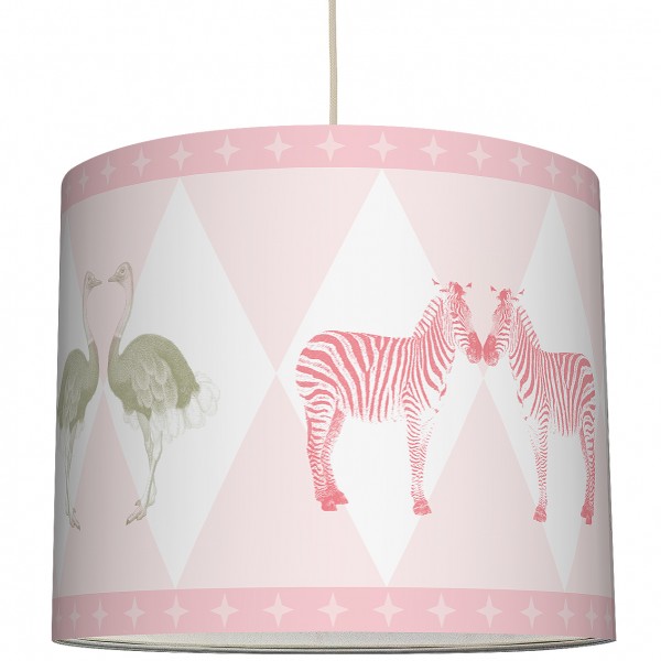 anna wand Deckenlampe, Hängelampe Mädchen „Zirkus” - Rosa