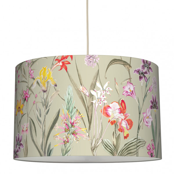 anna wand lampe hängelampe lampenschirm blumen boho wohnzimmer küche flur