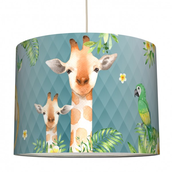 anna wand Deckenlampe, Hängelampe „Dschungel” - Blau