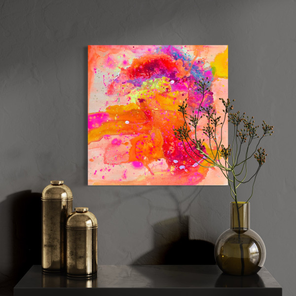 Perfect World – Acryl auf Leinwand 40 x 40 cm UNIKAT