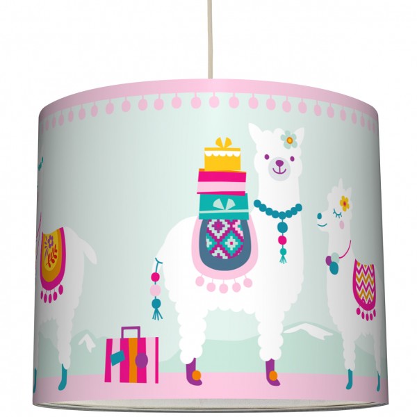 anna wand Deckenlampe, Hängelampe „Alpaka” - Rosa/Beige
